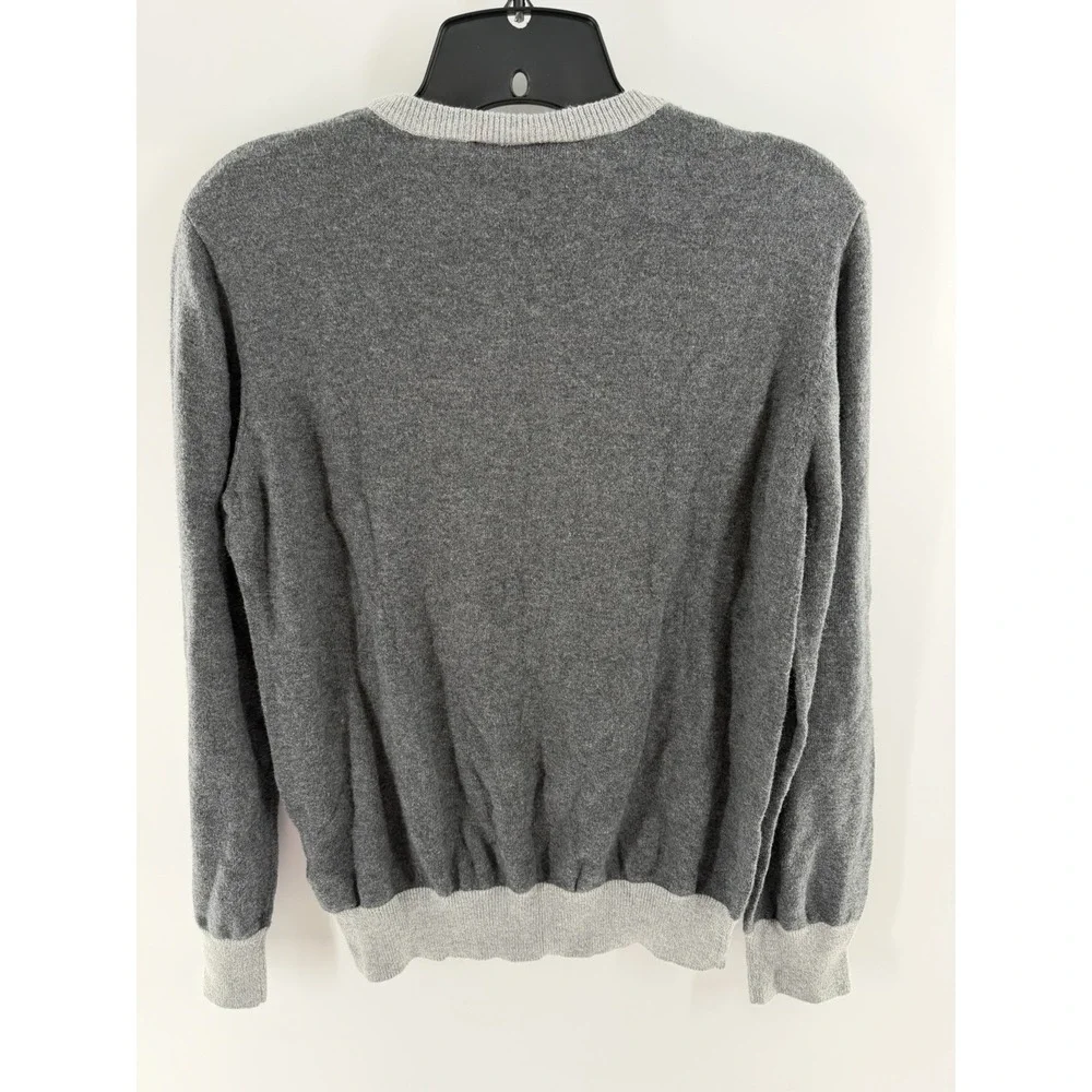 The Children's Place Yeti Pullover Sweater Kids Size Large 10/12 Gray Red